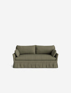 Pavona Pleated Sofa | Transitional Style, Slope-Arm Design