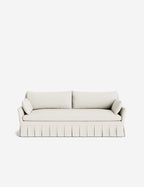 Pavona Pleated Sofa | Transitional Style, Slope-Arm Design