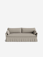 Pavona Pleated Sofa | Transitional Style, Slope-Arm Design