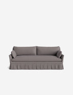 Pavona Pleated Sofa | Transitional Style, Slope-Arm Design