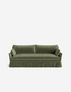 Pavona Pleated Sofa | Transitional Style, Slope-Arm Design
