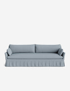 Pavona Pleated Sofa | Transitional Style, Slope-Arm Design