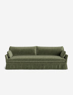 Pavona Pleated Sofa | Transitional Style, Slope-Arm Design