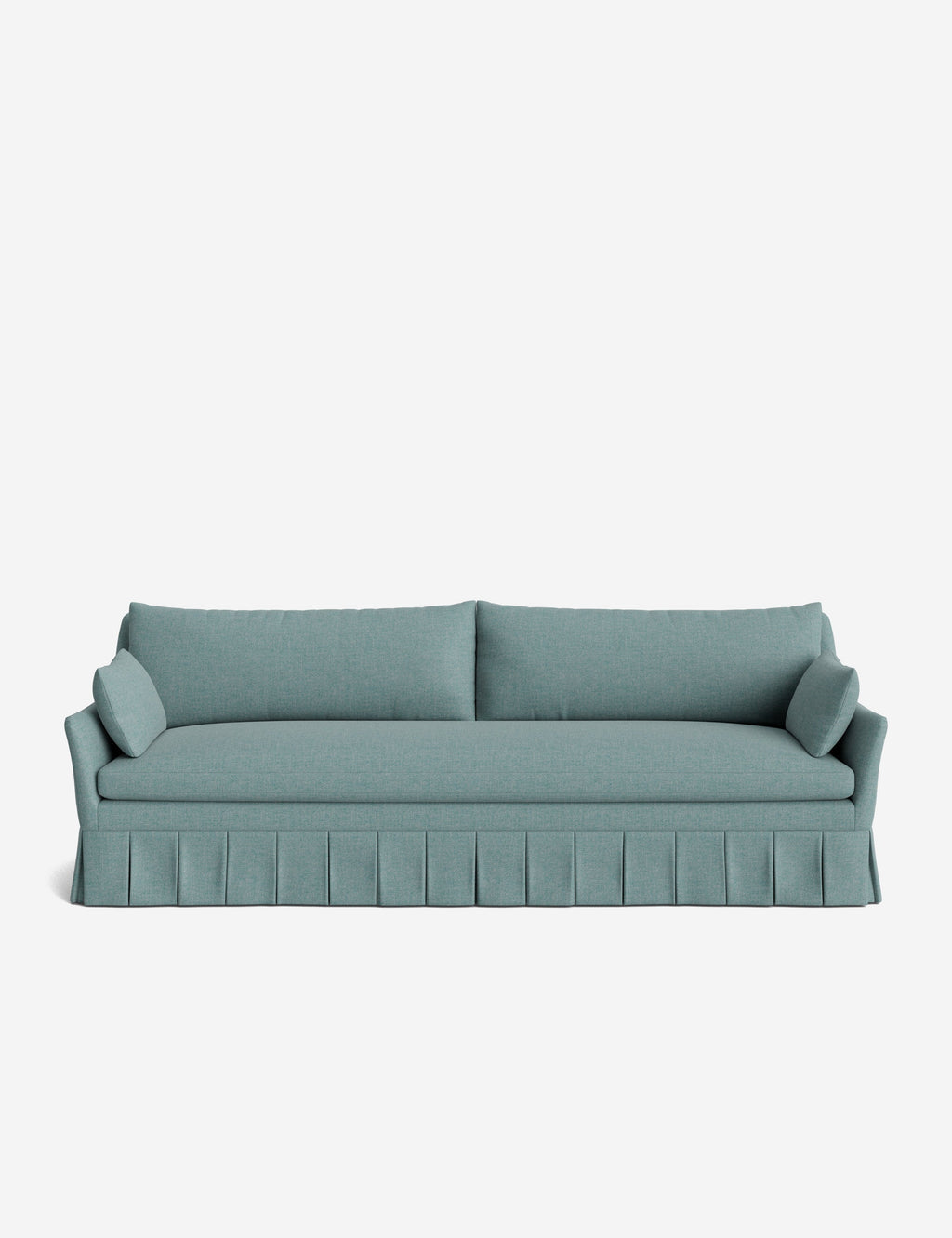 Pavona Pleated Sofa | Transitional Style, Slope-Arm Design