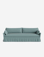Pavona Pleated Sofa | Transitional Style, Slope-Arm Design
