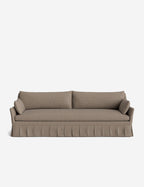 Pavona Pleated Sofa | Transitional Style, Slope-Arm Design