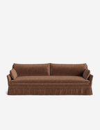 Pavona Pleated Sofa | Transitional Style, Slope-Arm Design