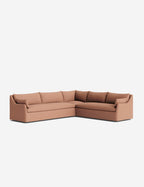 Palia Corner Sectional Sofa | Slipcover-Style, Slope-Arm Design