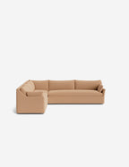 Palia Corner Sectional Sofa | Slipcover-Style, Slope-Arm Design