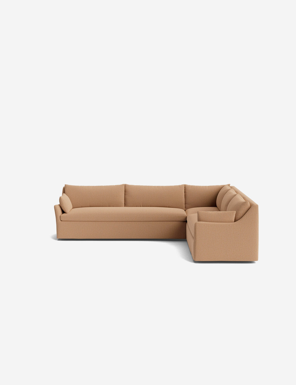 Palia Corner Sectional Sofa | Slipcover-Style, Slope-Arm Design