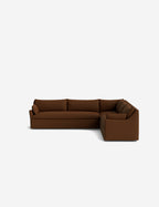 Palia Corner Sectional Sofa | Slipcover-Style, Slope-Arm Design