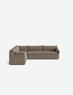 Palia Corner Sectional Sofa | Slipcover-Style, Slope-Arm Design