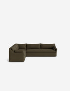 Palia Corner Sectional Sofa | Slipcover-Style, Slope-Arm Design
