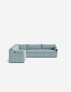 Palia Corner Sectional Sofa | Slipcover-Style, Slope-Arm Design