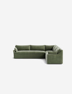 Palia Corner Sectional Sofa | Slipcover-Style, Slope-Arm Design