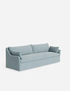 Pavona Slipcover Sofa | Casual Elegant Design, Slope-Arm Style