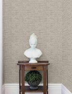 Papyrus Faux Grasscloth Peel + Stick Wallpaper