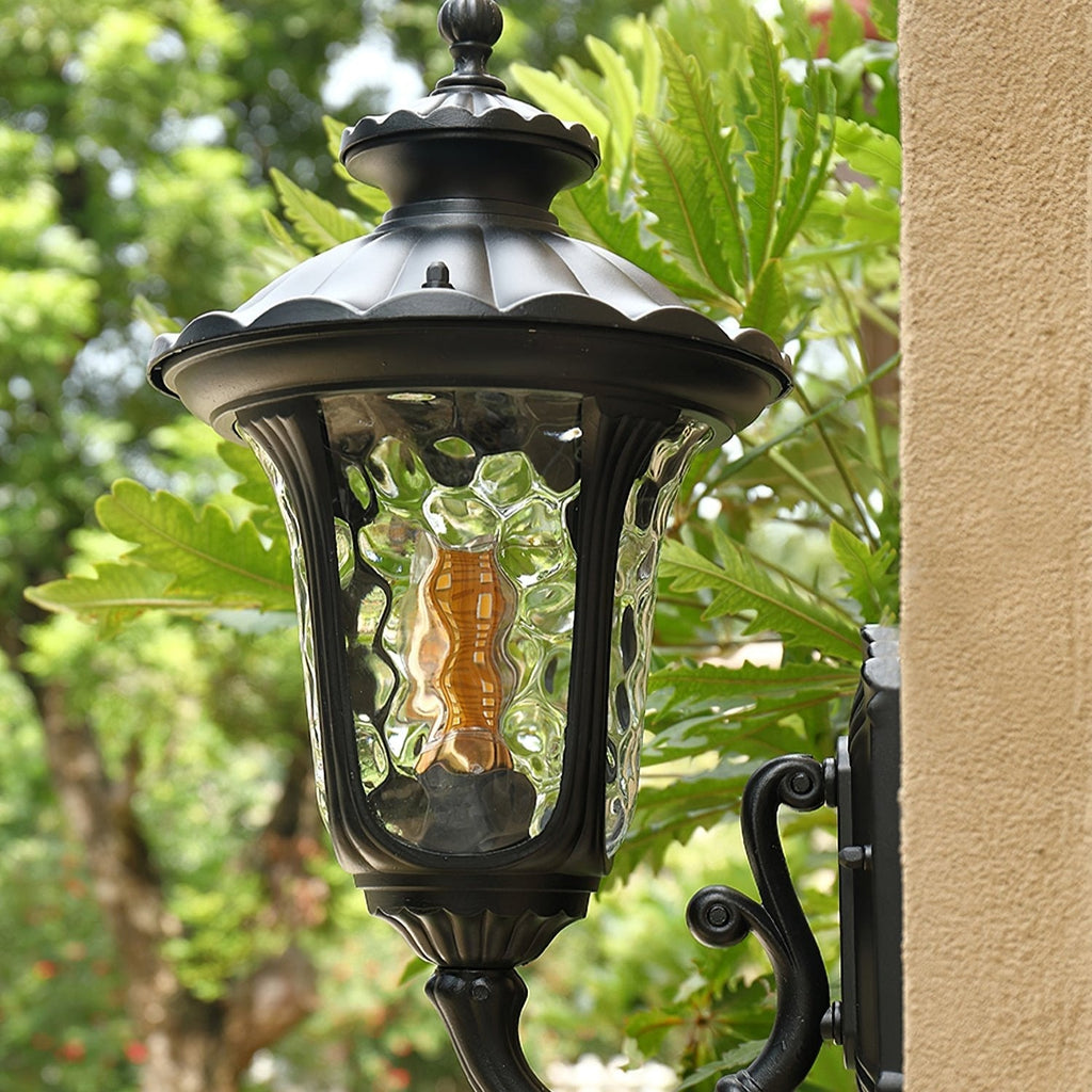 Verenia - Waterproof Vintage Outdoor Wall Lamp Frosted Glass