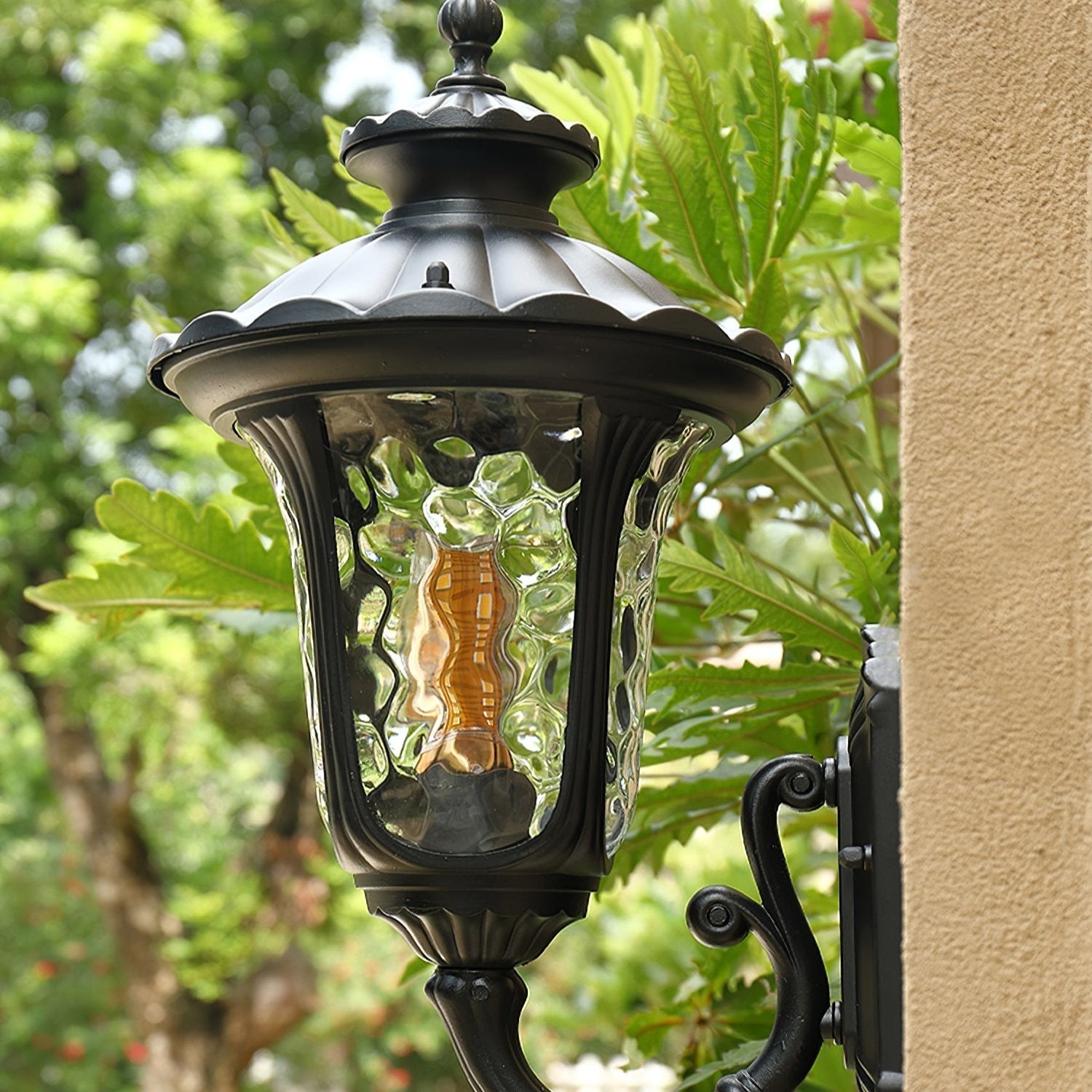 Verenia - Waterproof Vintage Outdoor Wall Lamp Frosted Glass
