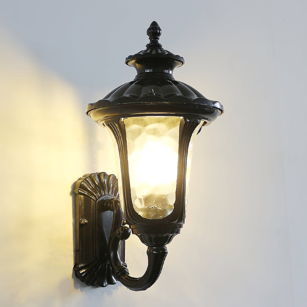 Verenia - Waterproof Vintage Outdoor Wall Lamp Frosted Glass