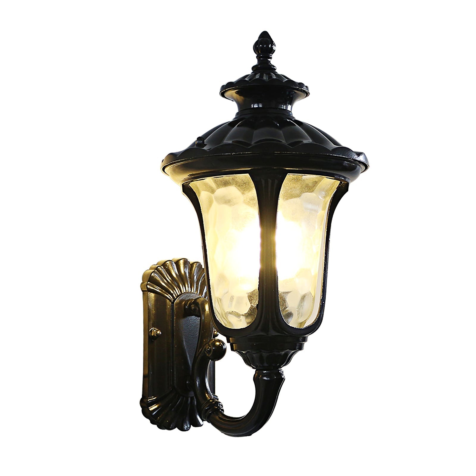 Verenia - Waterproof Vintage Outdoor Wall Lamp Frosted Glass