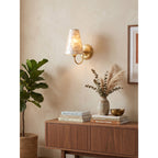Paloma Textured Shell Wall Sconce