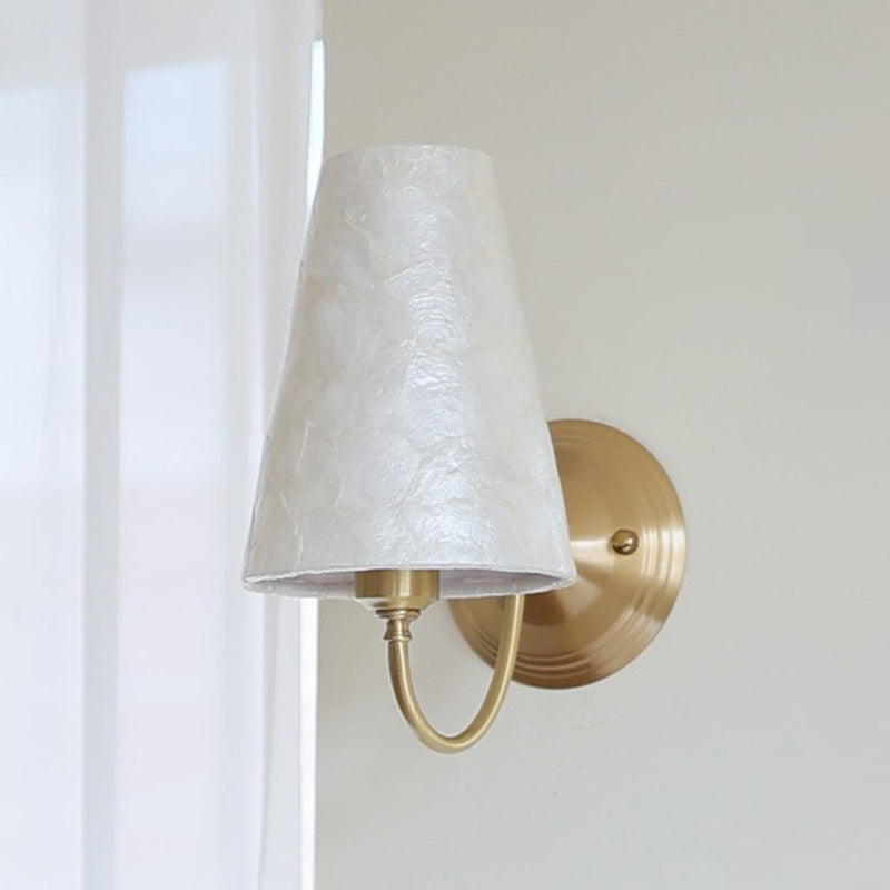 Paloma Textured Shell Wall Sconce