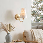 Paloma Textured Shell Wall Sconce