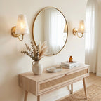 Paloma Textured Shell Wall Sconce
