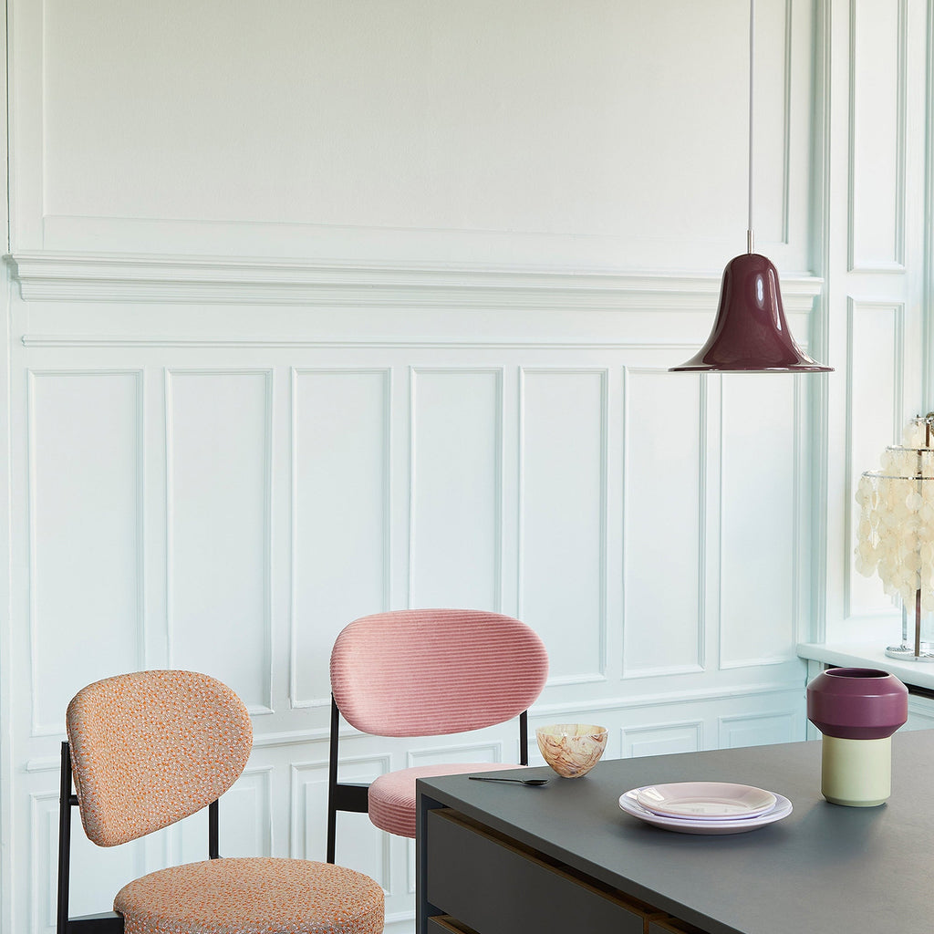 Flared Bell Dome Pendant Light
