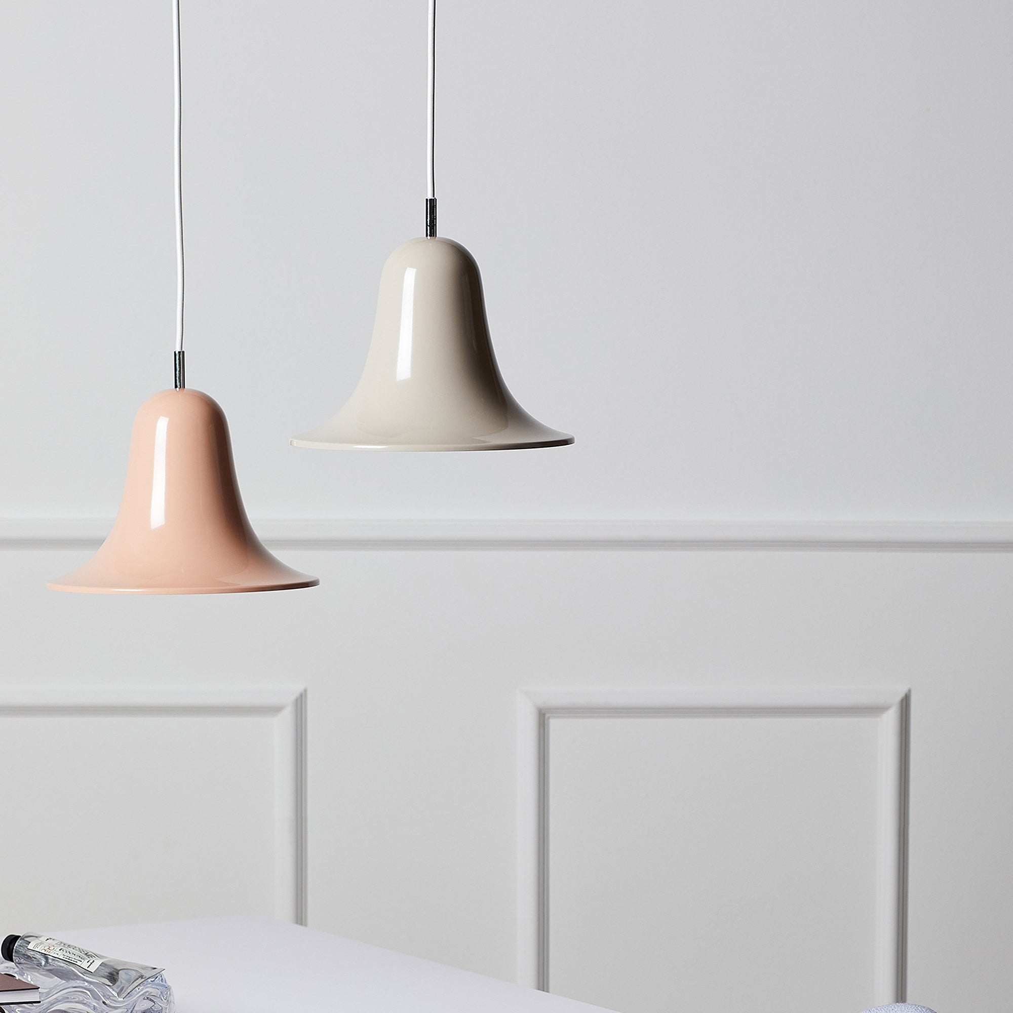 Flared Bell Dome Pendant Light