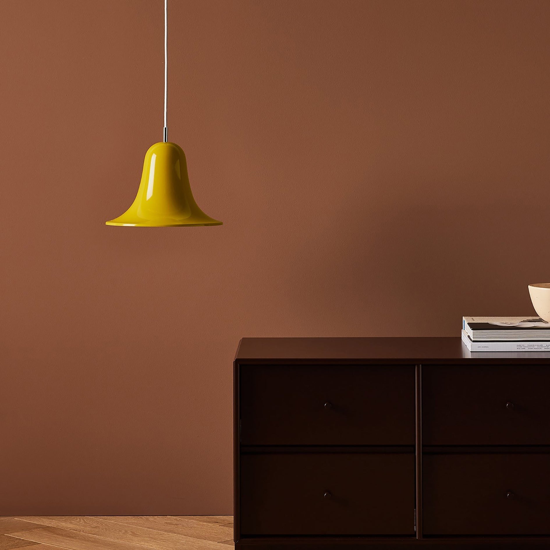 Flared Bell Dome Pendant Light