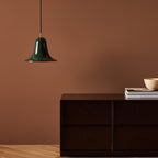 Flared Bell Dome Pendant Light