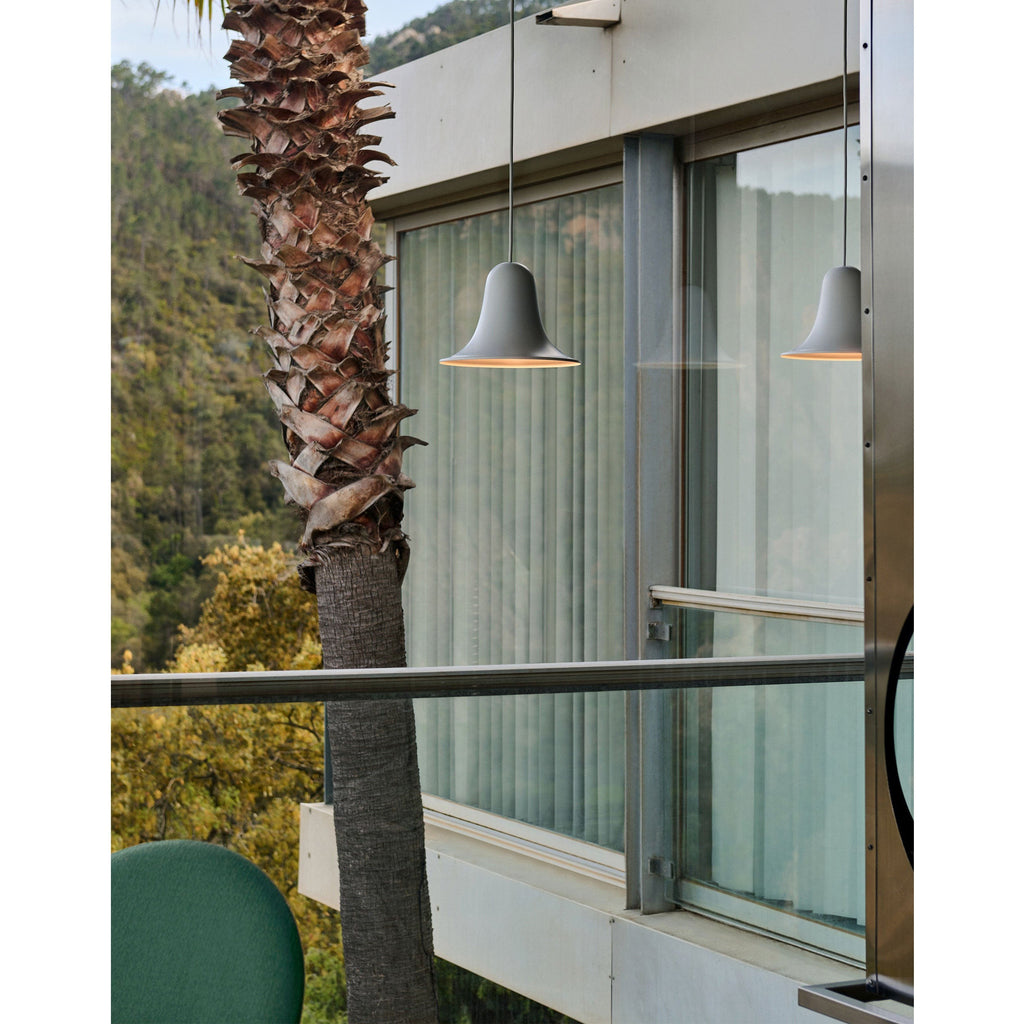 Flared Bell Dome Pendant Light