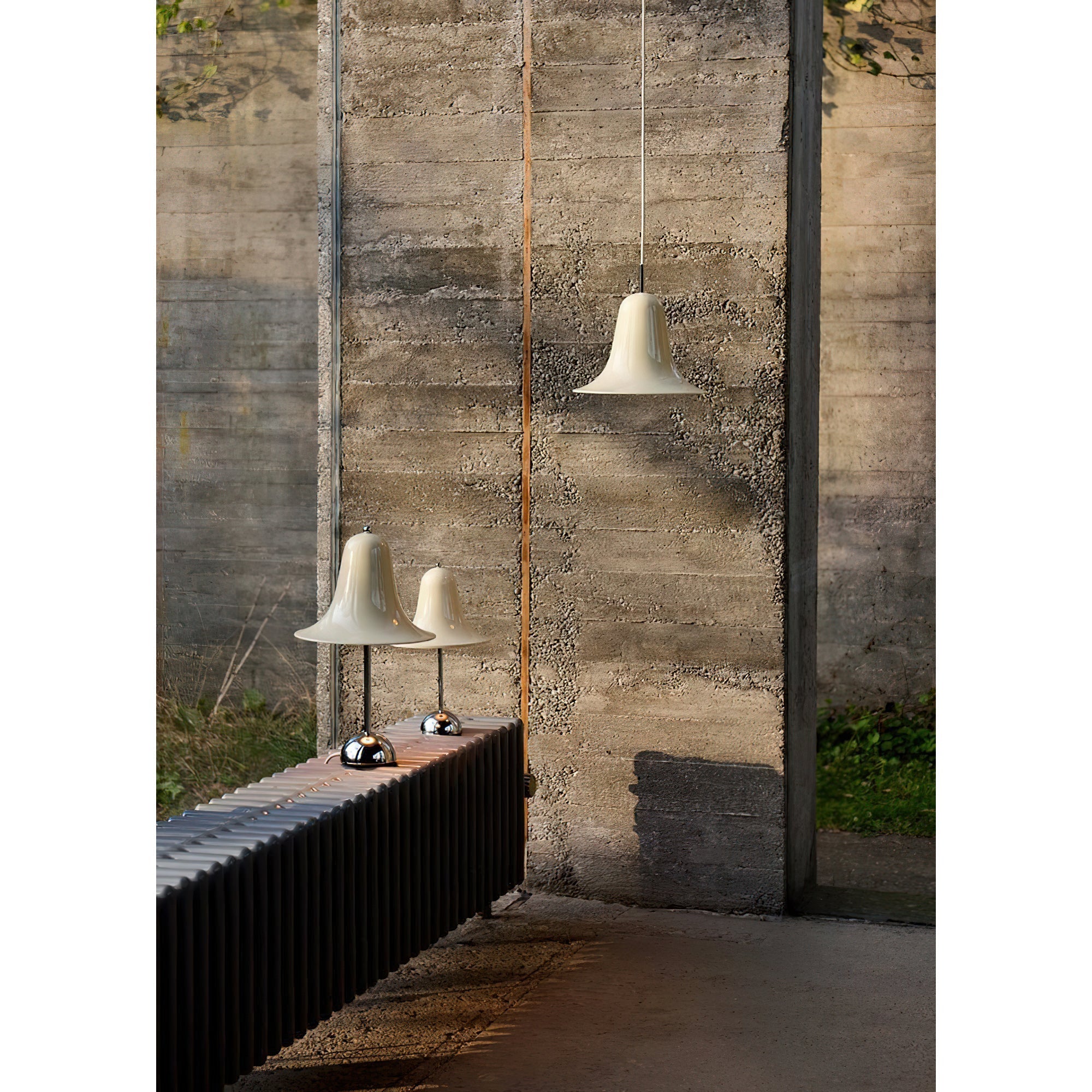 Flared Bell Dome Pendant Light