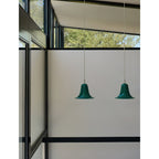 Flared Bell Dome Pendant Light