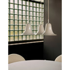 Flared Bell Dome Pendant Light