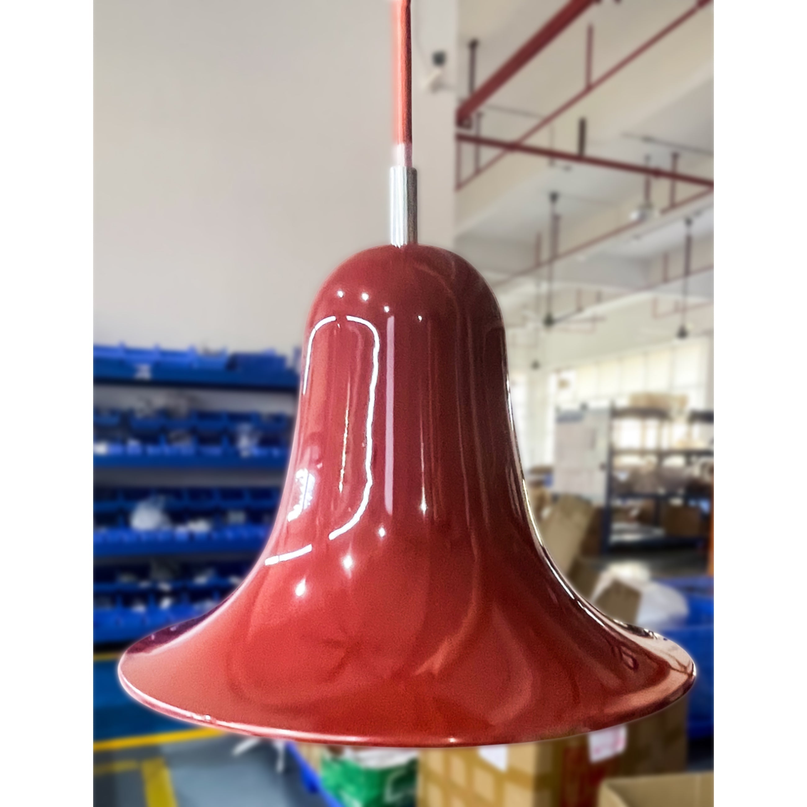Flared Bell Dome Pendant Light