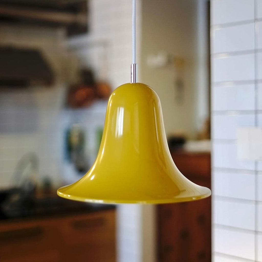 Flared Bell Dome Pendant Light