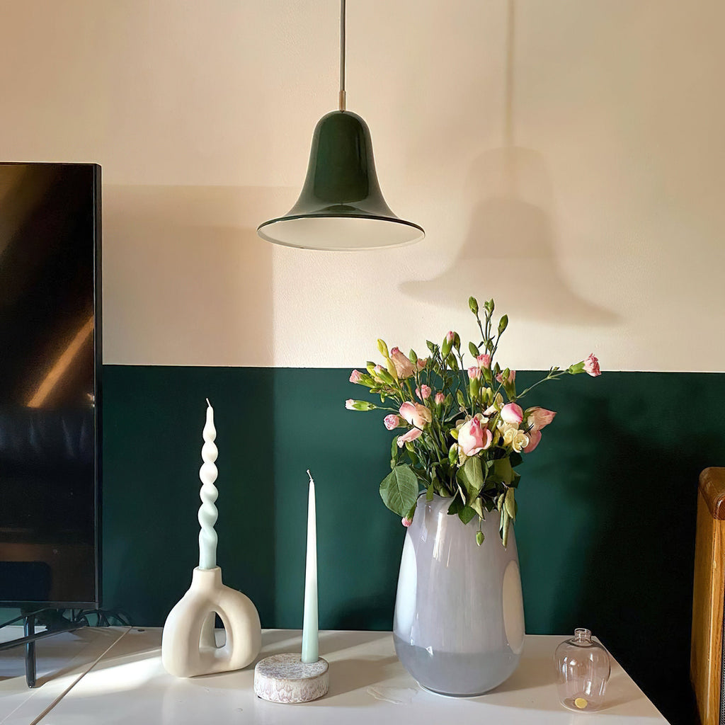 Flared Bell Dome Pendant Light
