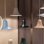 Flared Bell Dome Pendant Light