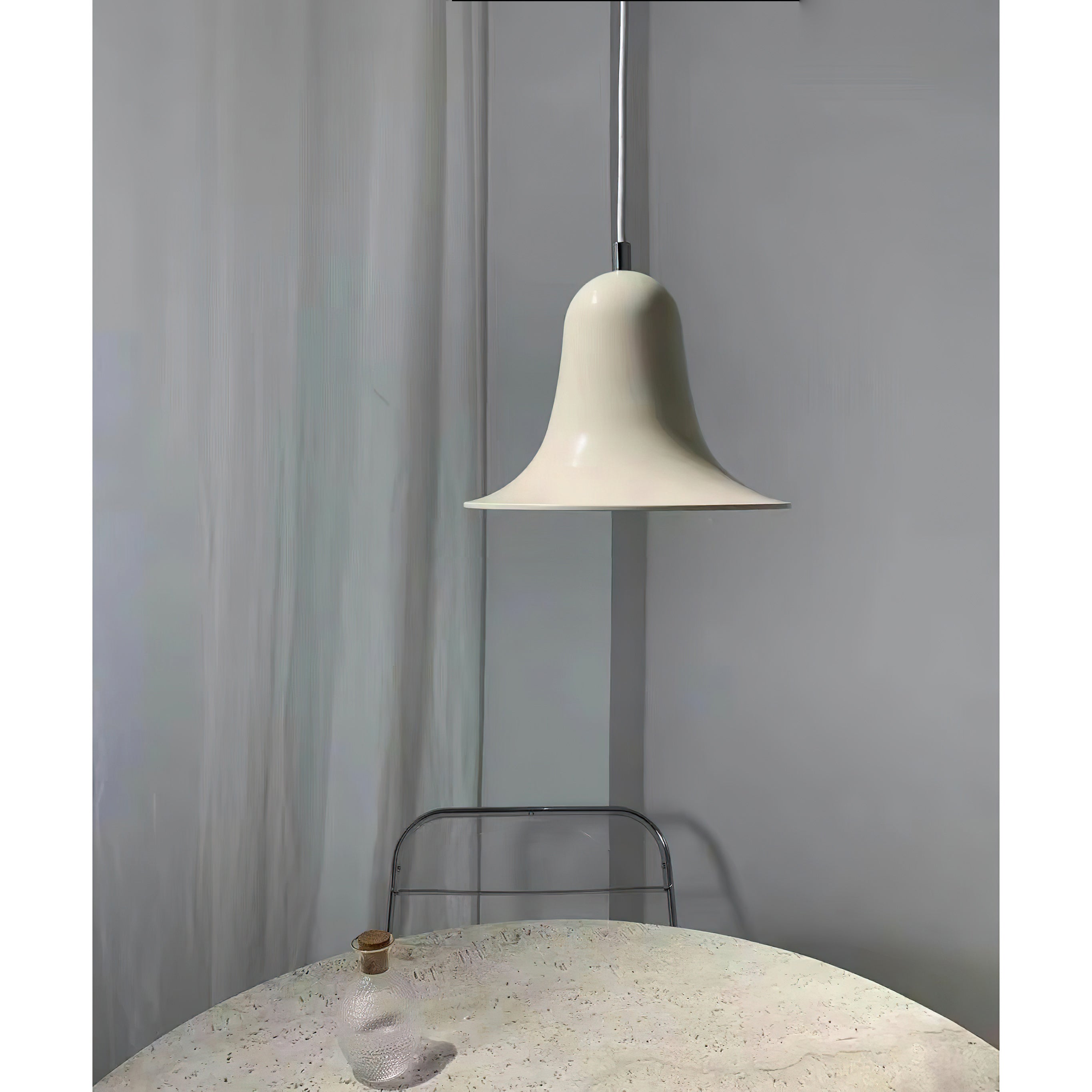 Flared Bell Dome Pendant Light