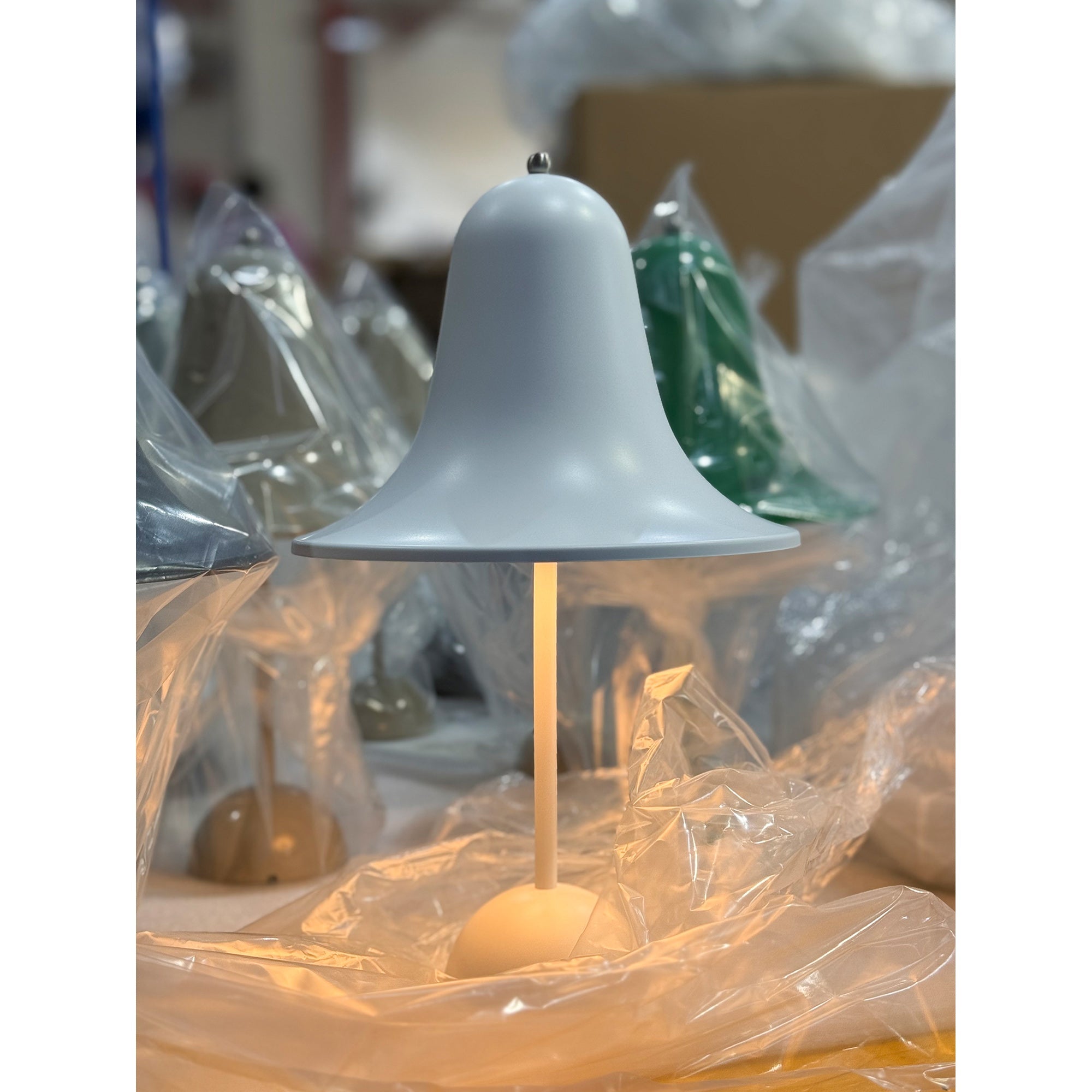 Flared Bell Cordless Table Lamp