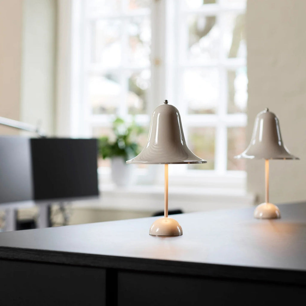 Flared Bell Cordless Table Lamp