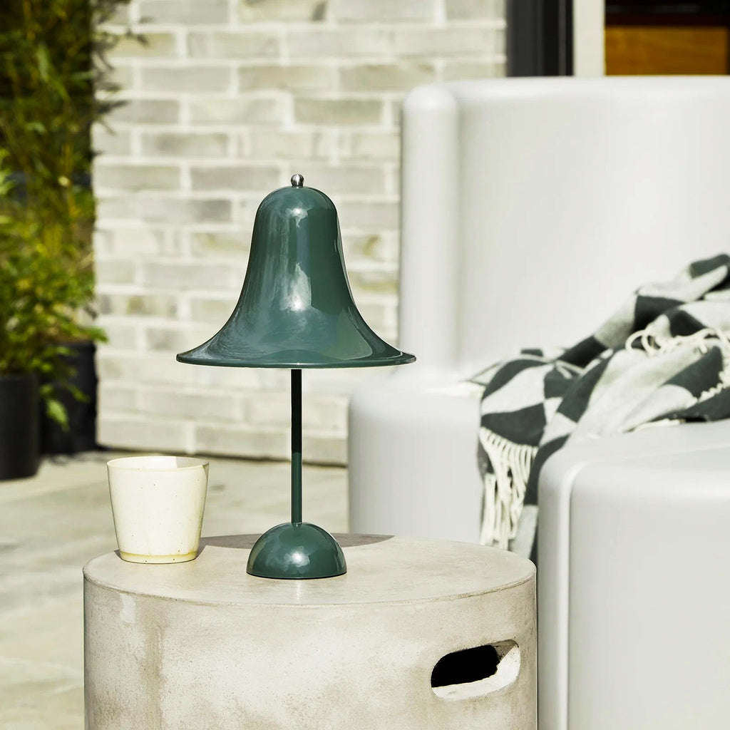 Flared Bell Cordless Table Lamp
