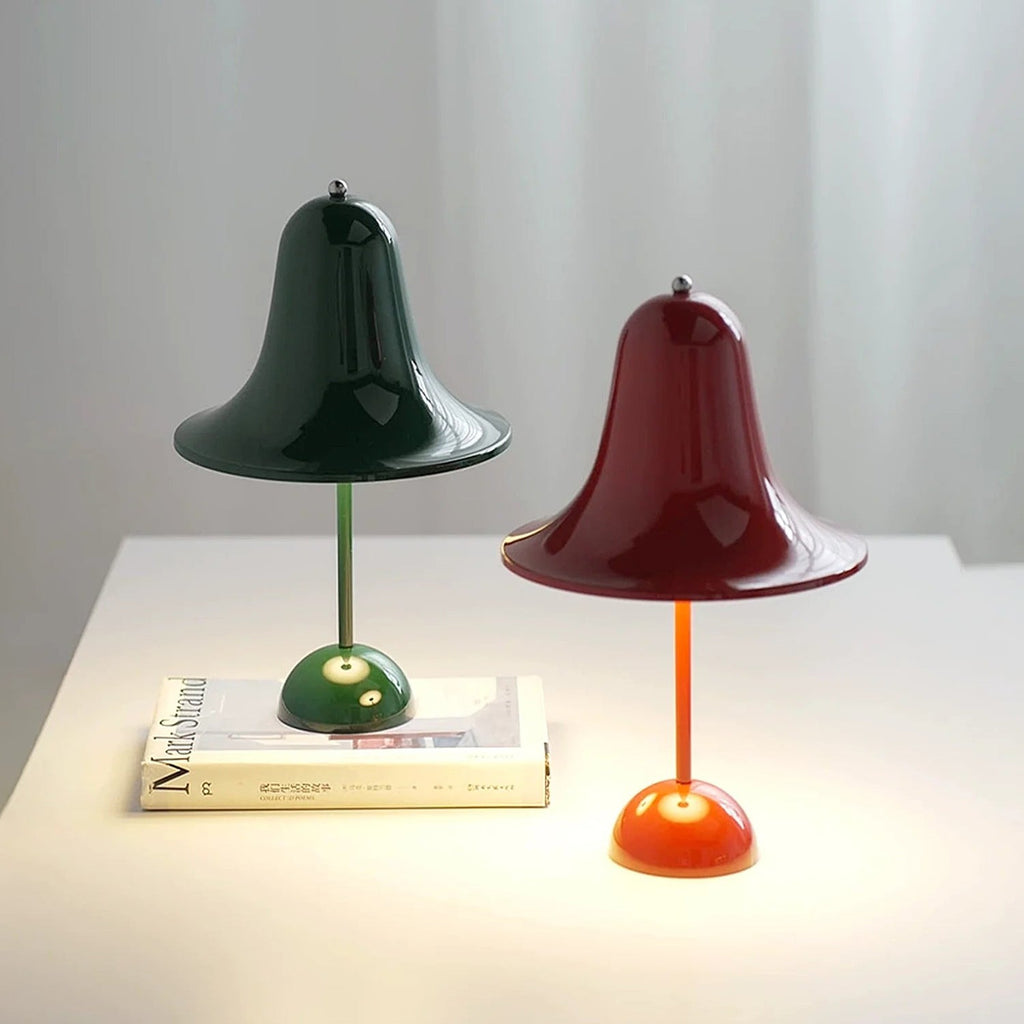 Flared Bell Cordless Table Lamp