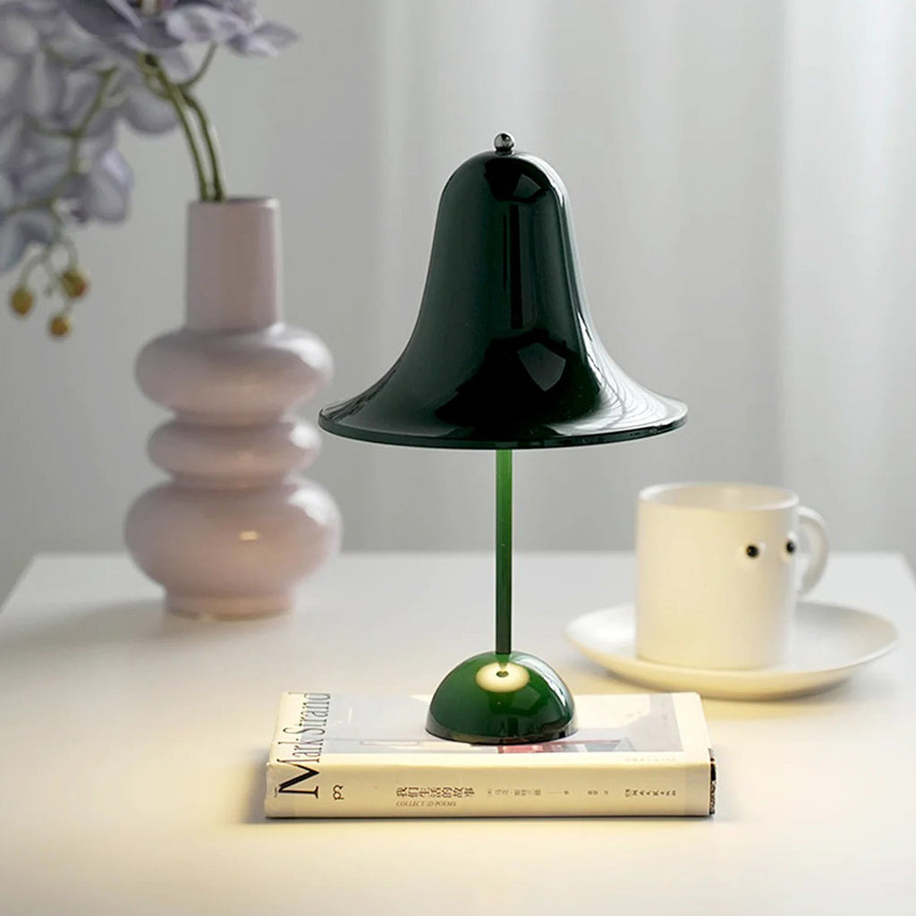 Flared Bell Cordless Table Lamp