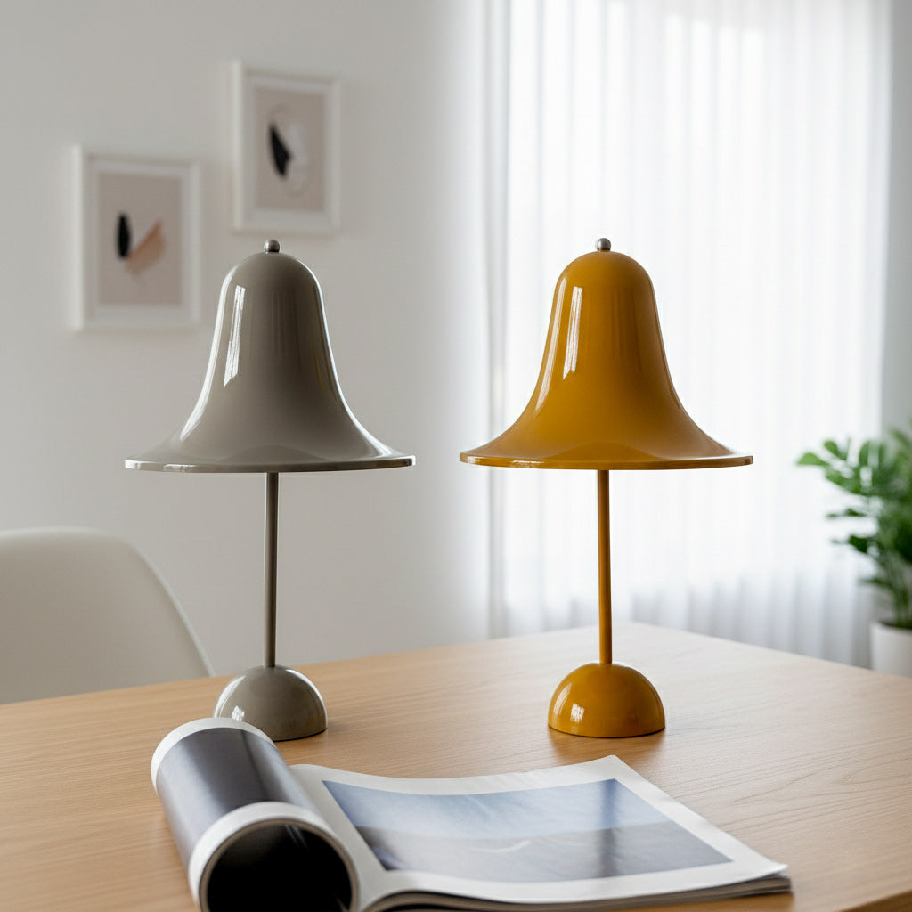Flared Bell Cordless Table Lamp