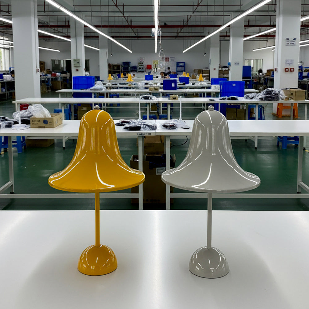Flared Bell Cordless Table Lamp