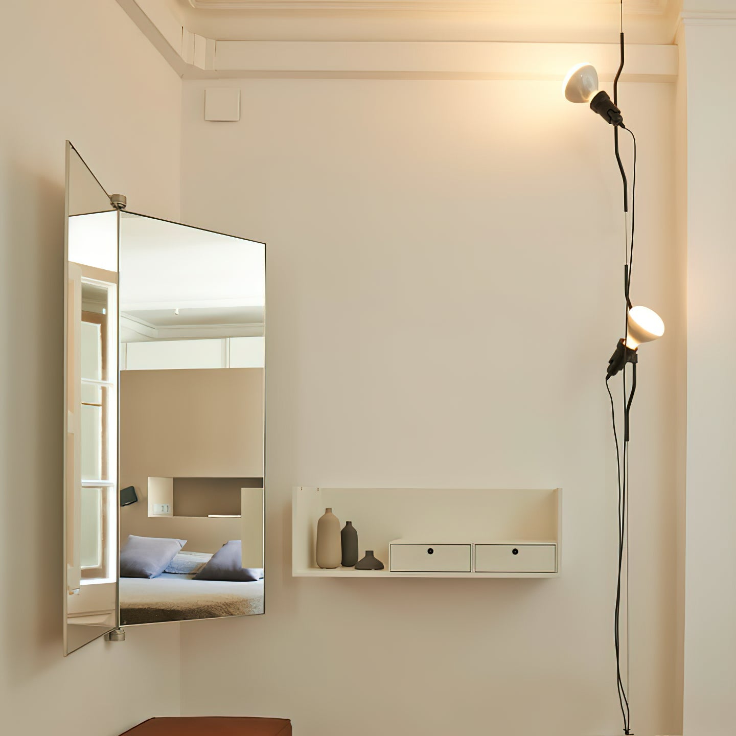 Adjustable Spotlight Tension Pendant Light